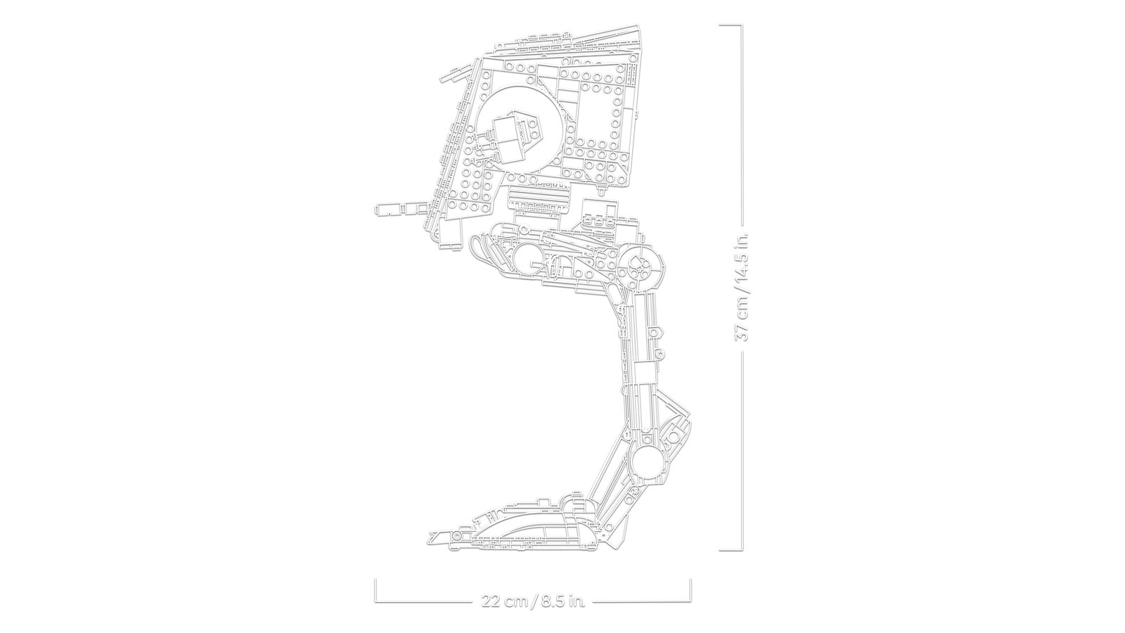 LEGO 75417 LEGO® Star Wars™ 75417 - AT-ST™ Kampfläufer – Detailansicht 7