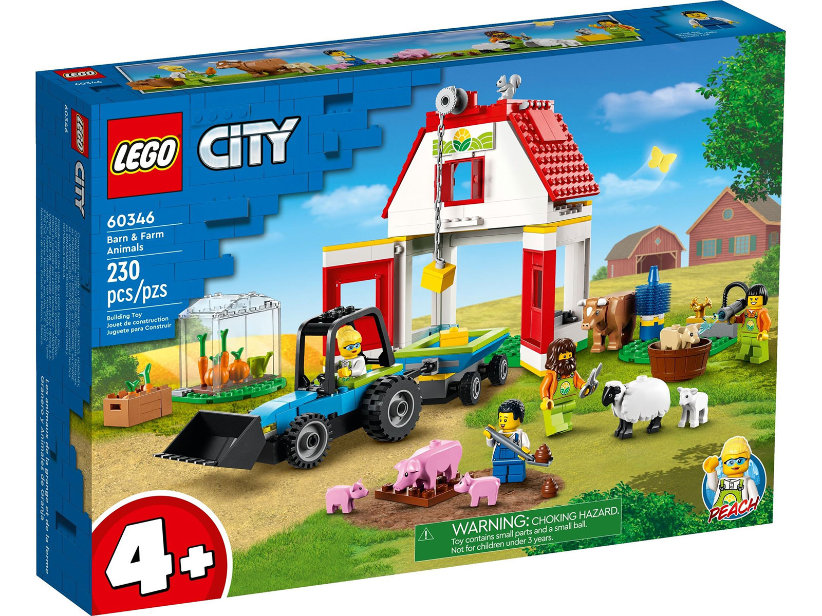 LEGO® City 60346 - Bauernhof mit Tieren - Box Front