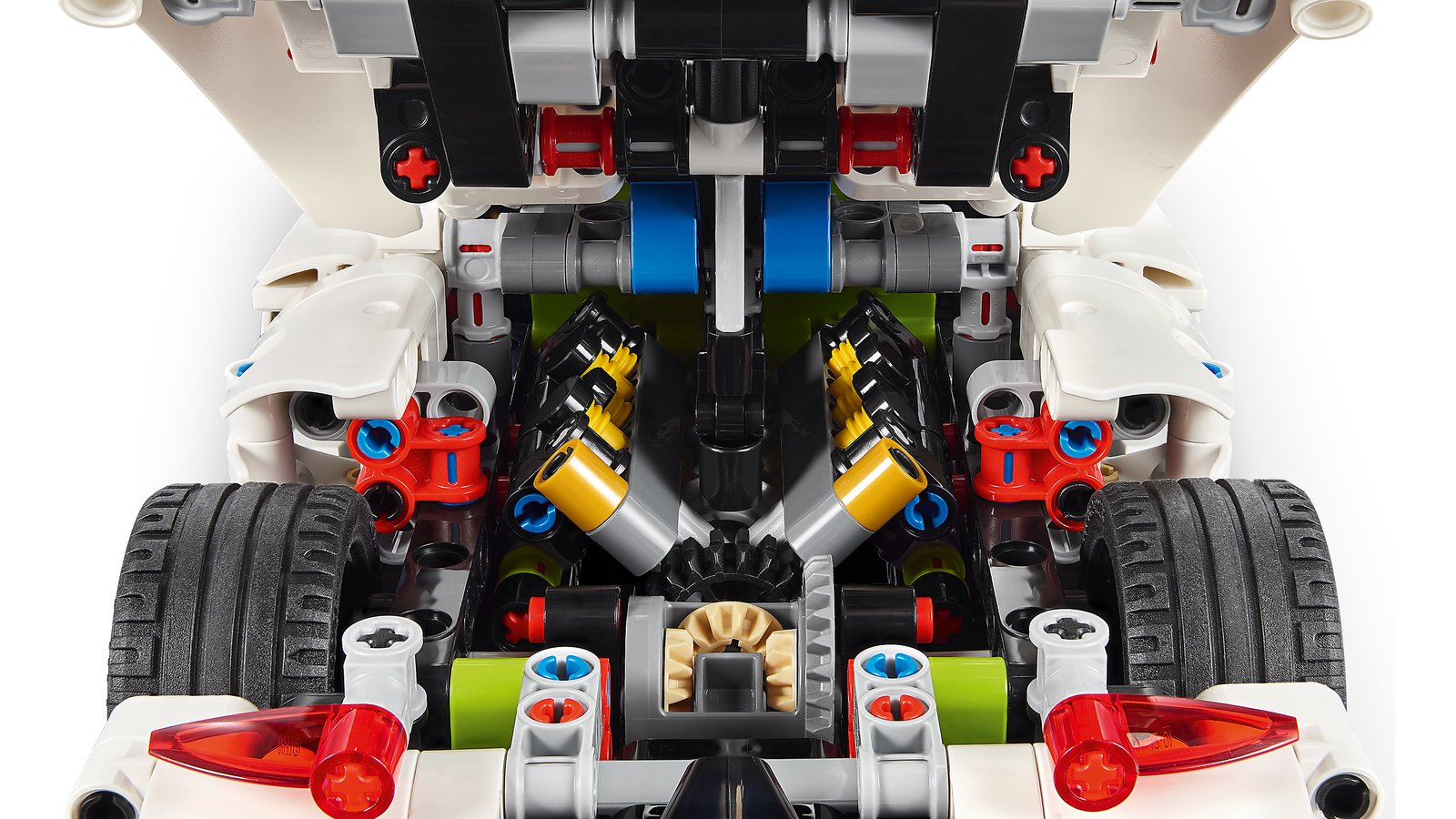 LEGO 42184 LEGO® Technic 42184 - Koenigsegg Jesko Absolut Supersportwagen in Weiß – Detailansicht 5
