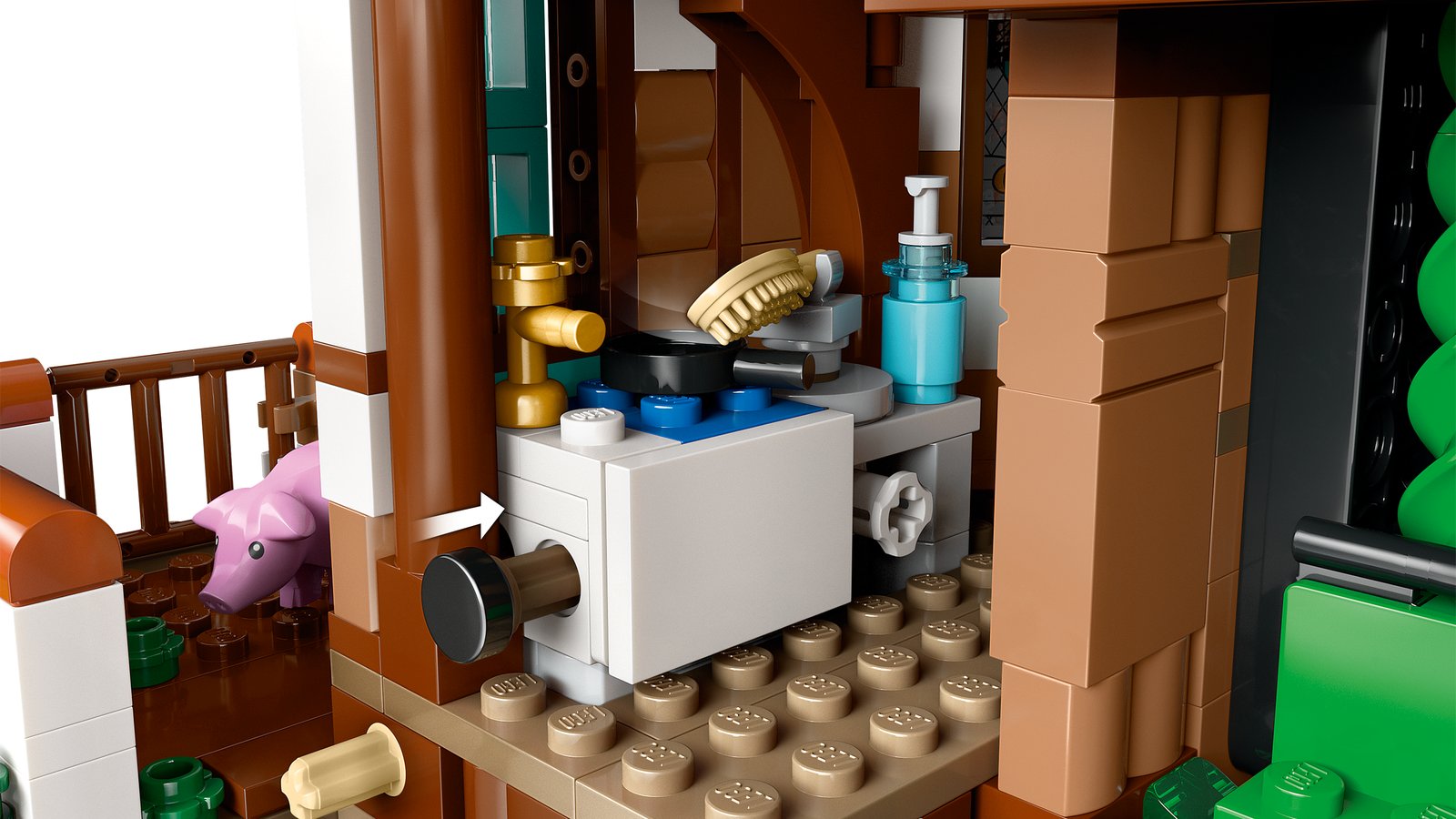 LEGO 76437 LEGO® Harry Potter™ 76437 - Der Fuchsbau – Sammleredition – Detailansicht 3