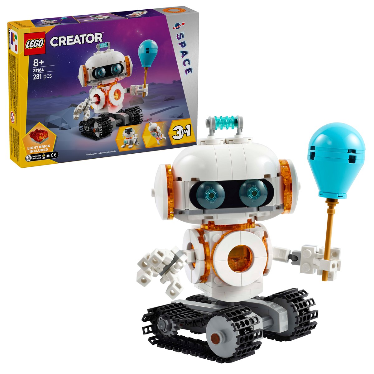 LEGO 31164 LEGO® Creator 31164 - Weltraum-Roboter – Box & Produkt