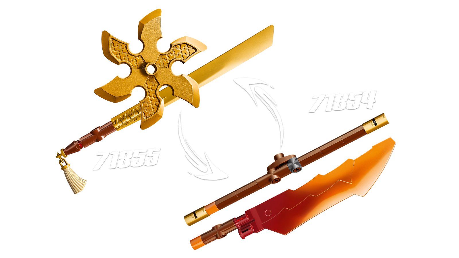LEGO 71855 LEGO® NINJAGO® 71855 - Showdown mit dem Ninja-Drachen Riyu – Detailansicht 4