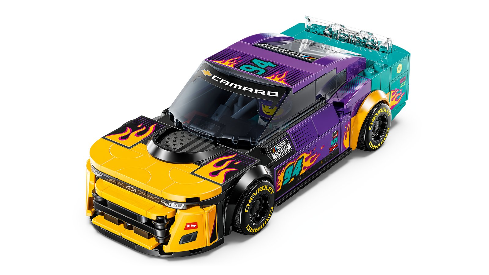 LEGO 76935 LEGO® Speed Champions 76935 - NASCAR® Next Gen Chevrolet Camaro ZL1 – Detailansicht 2