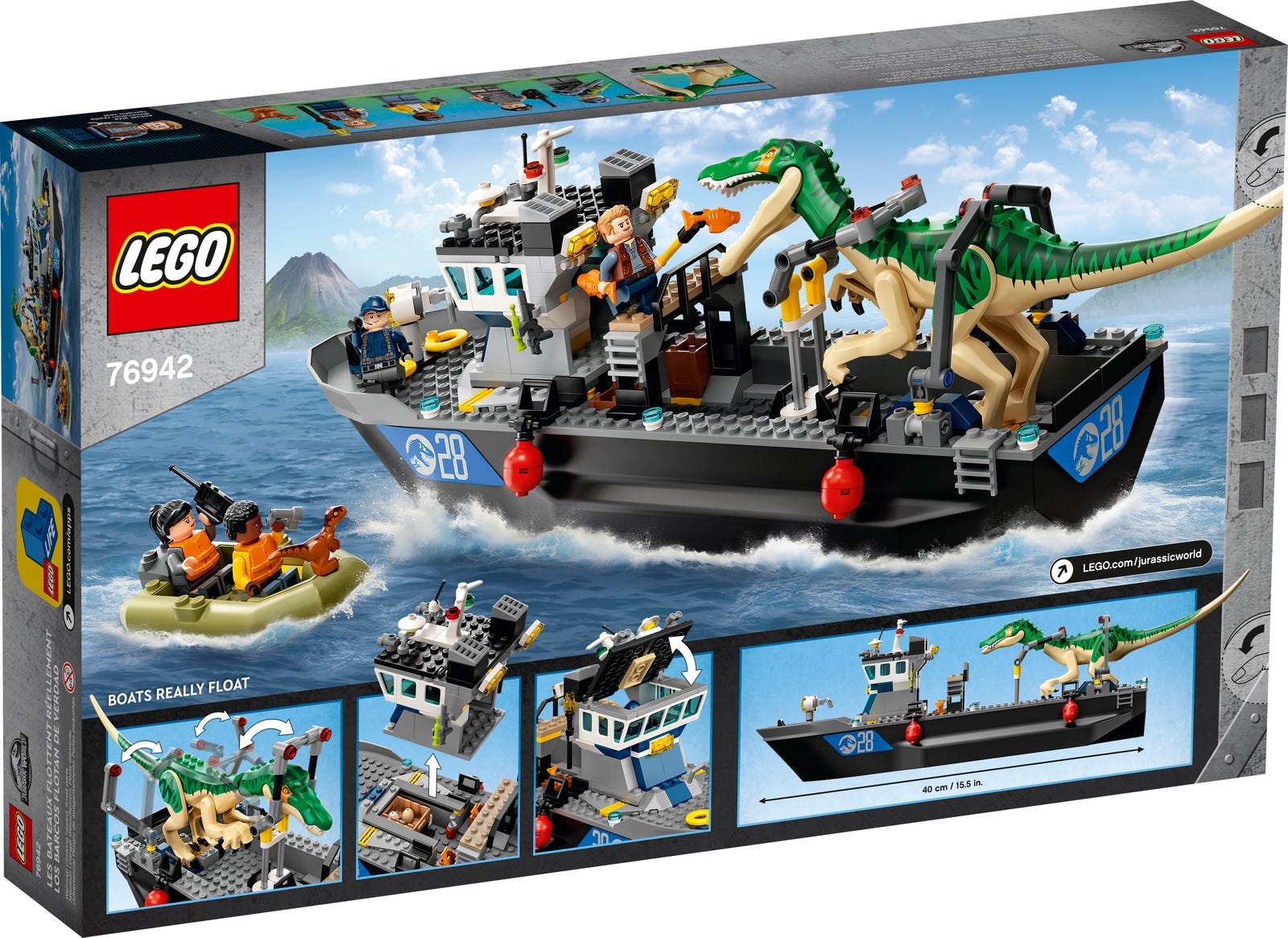 LEGO® Jurassic World 76942 - Flucht des Baryonyx​