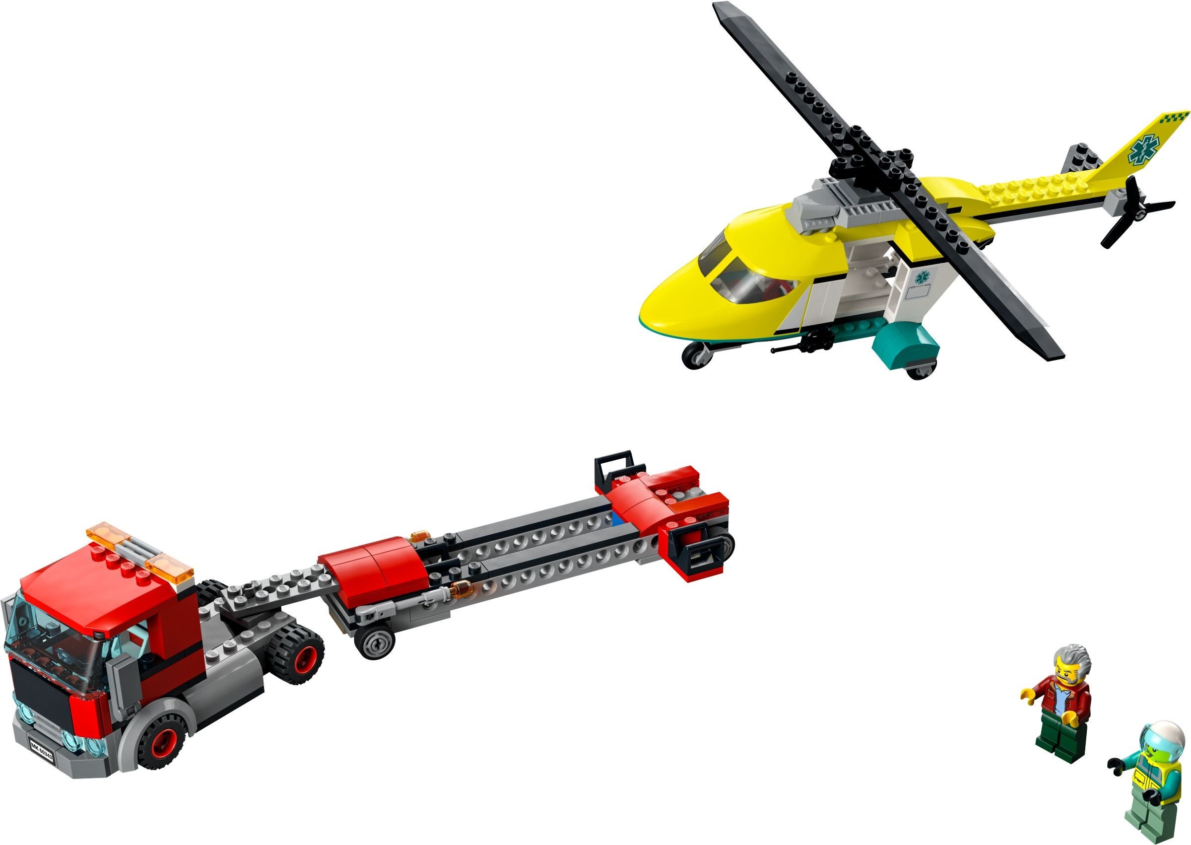 LEGO® City 60343 - Hubschrauber Transporter - Set