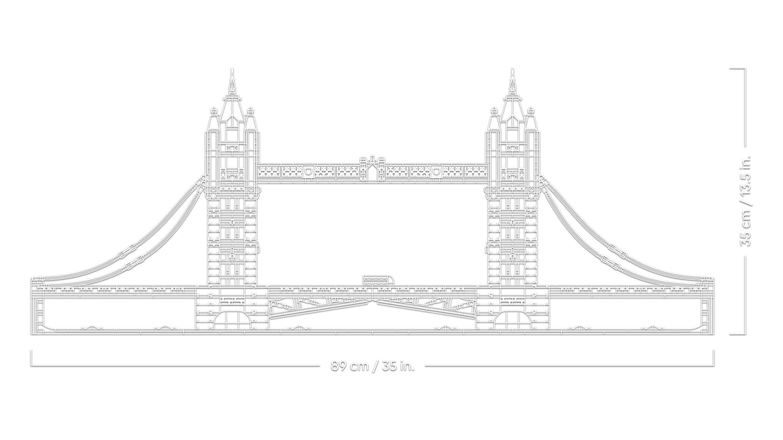 LEGO 21067 LEGO® Architecture 21067 - Tower Bridge – Detailansicht 7