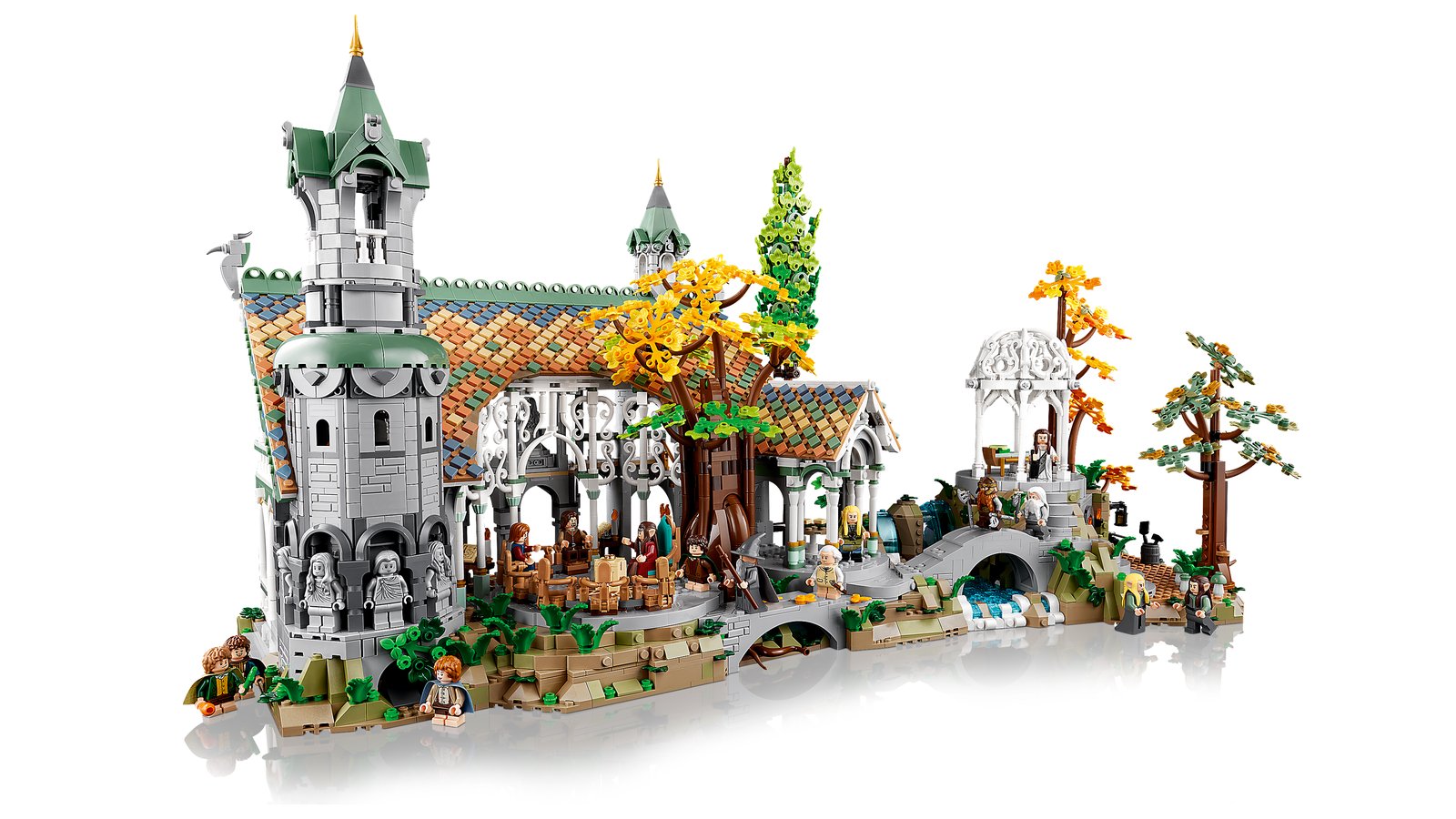 LEGO 10316 LEGO® Icons 10316 - Herr der Ringe - Bruchtal – Primaeres Produktbild