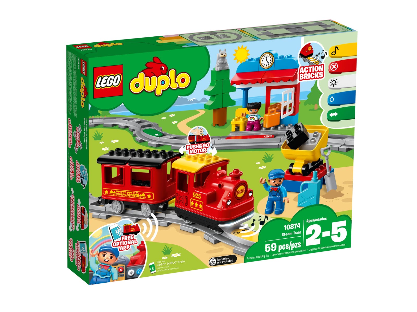 LEGO® DUPLO® 10874 - Dampfeisenbahn