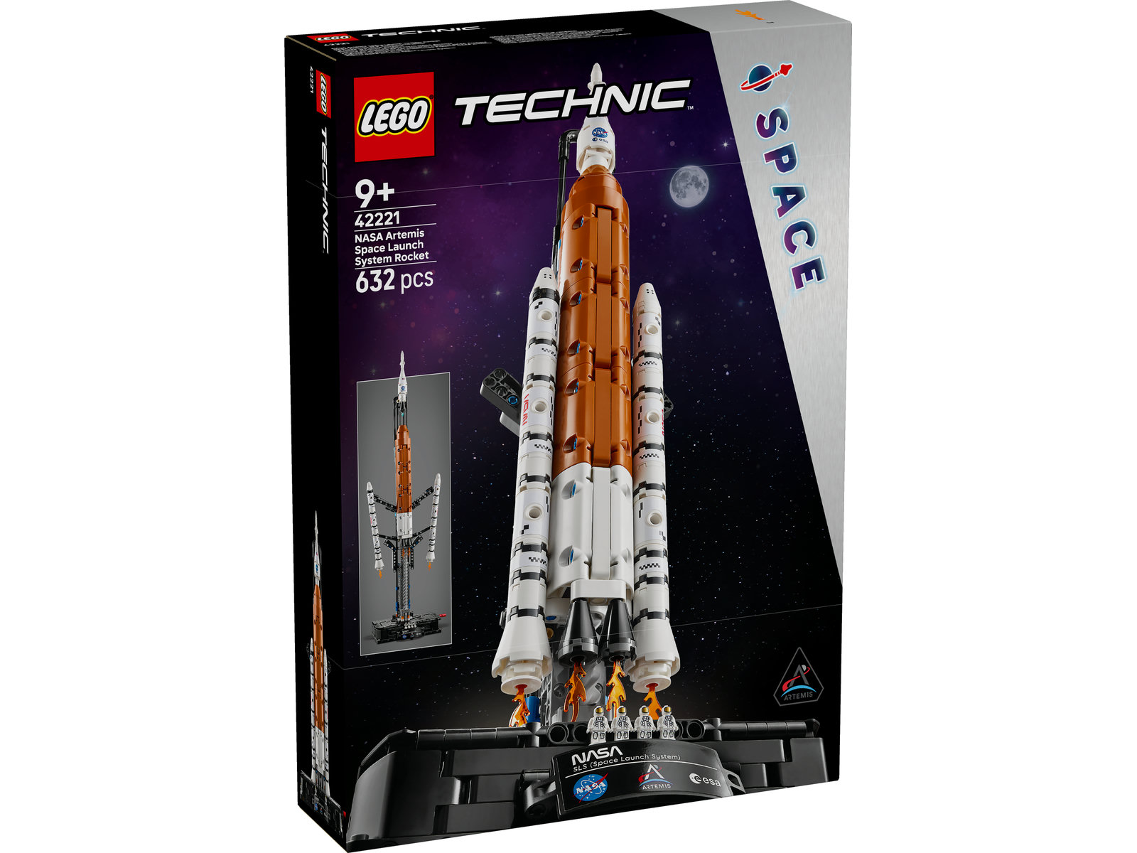 LEGO® Technic 42221 - NASA Artemis SLS-Schwerlastrakete