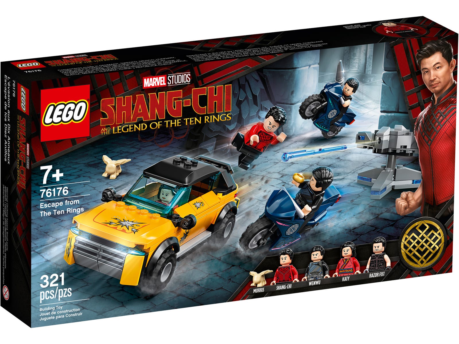 LEGO® Marvel 76176 - Shang-Chi – Flucht vor den zehn Ringen