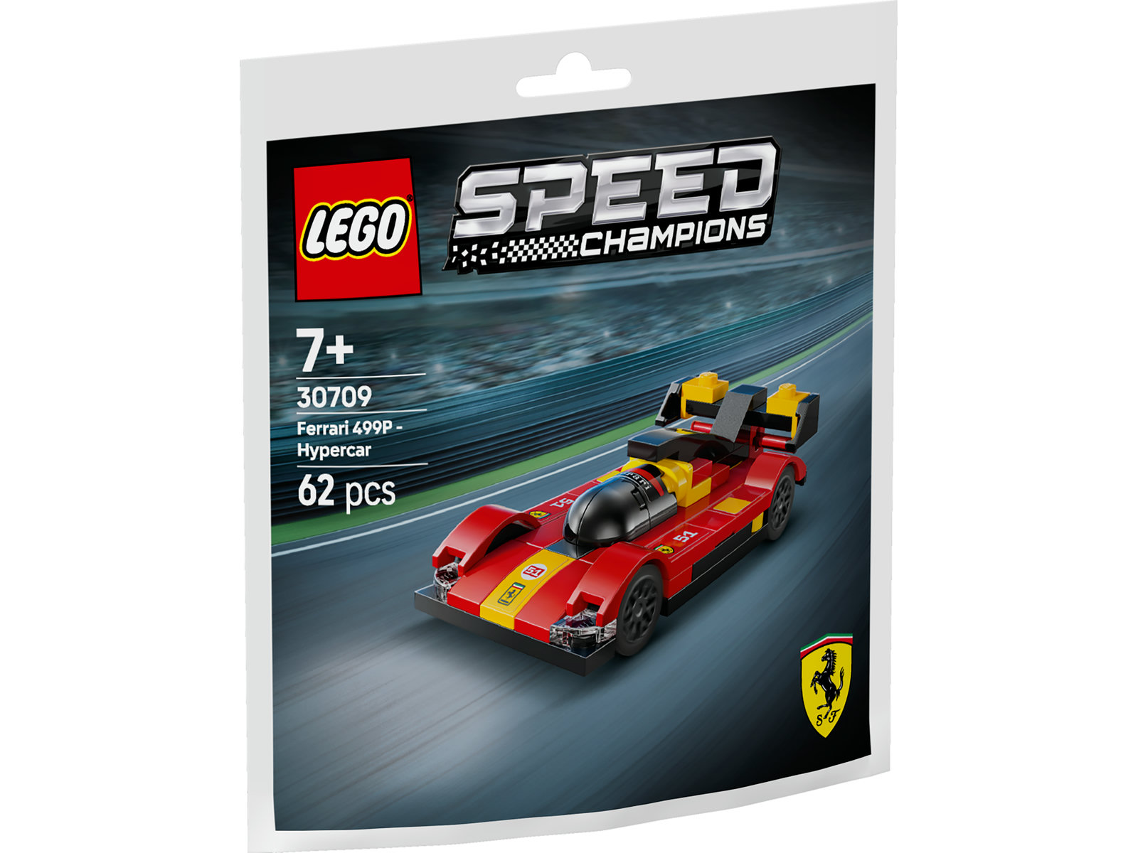 LEGO® Speed Champions 30709 - Ferrari 499P Supersportwagen