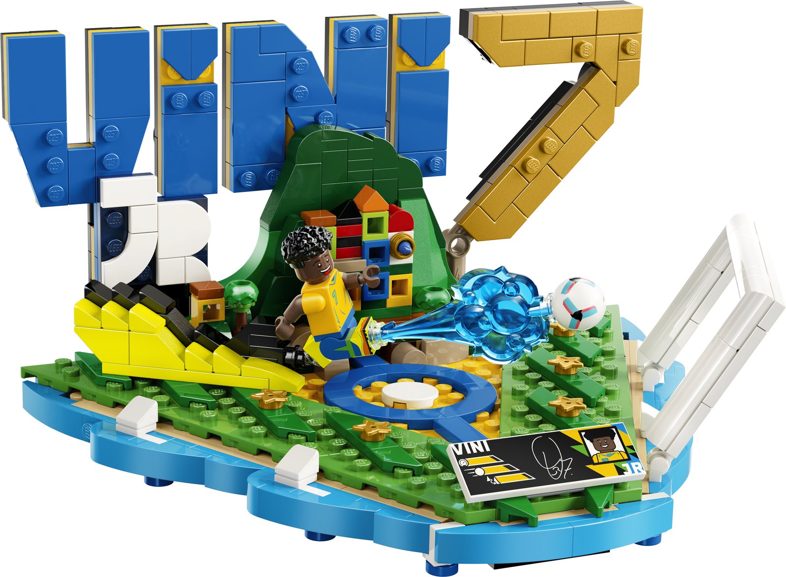LEGO 43027 LEGO® Editions 43027 - Vini Jr. – Fußball-Highlights – Produktfoto