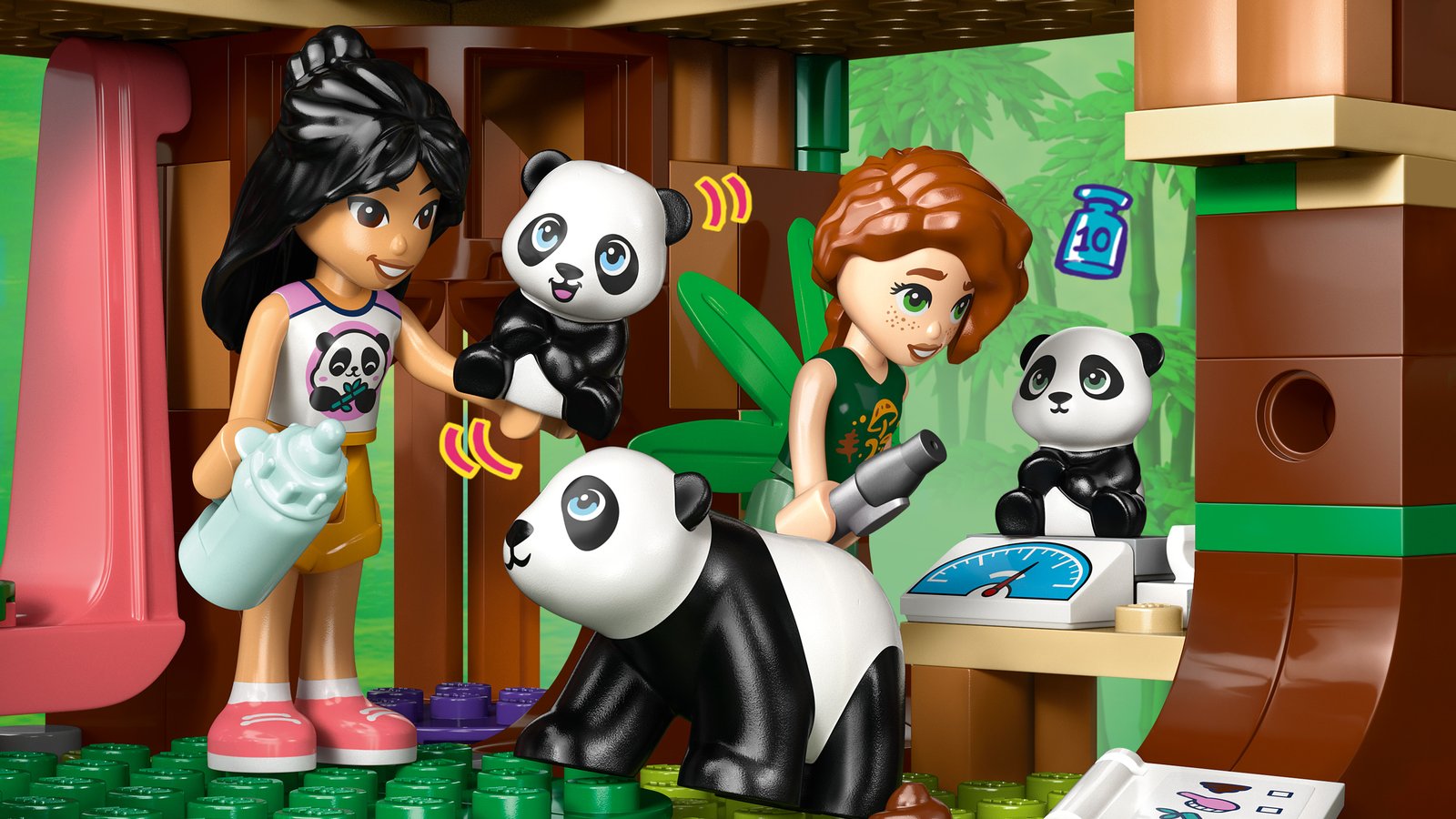 LEGO 42648 LEGO® Friends 42648 - Panda-Pflegestation – Detailansicht 6