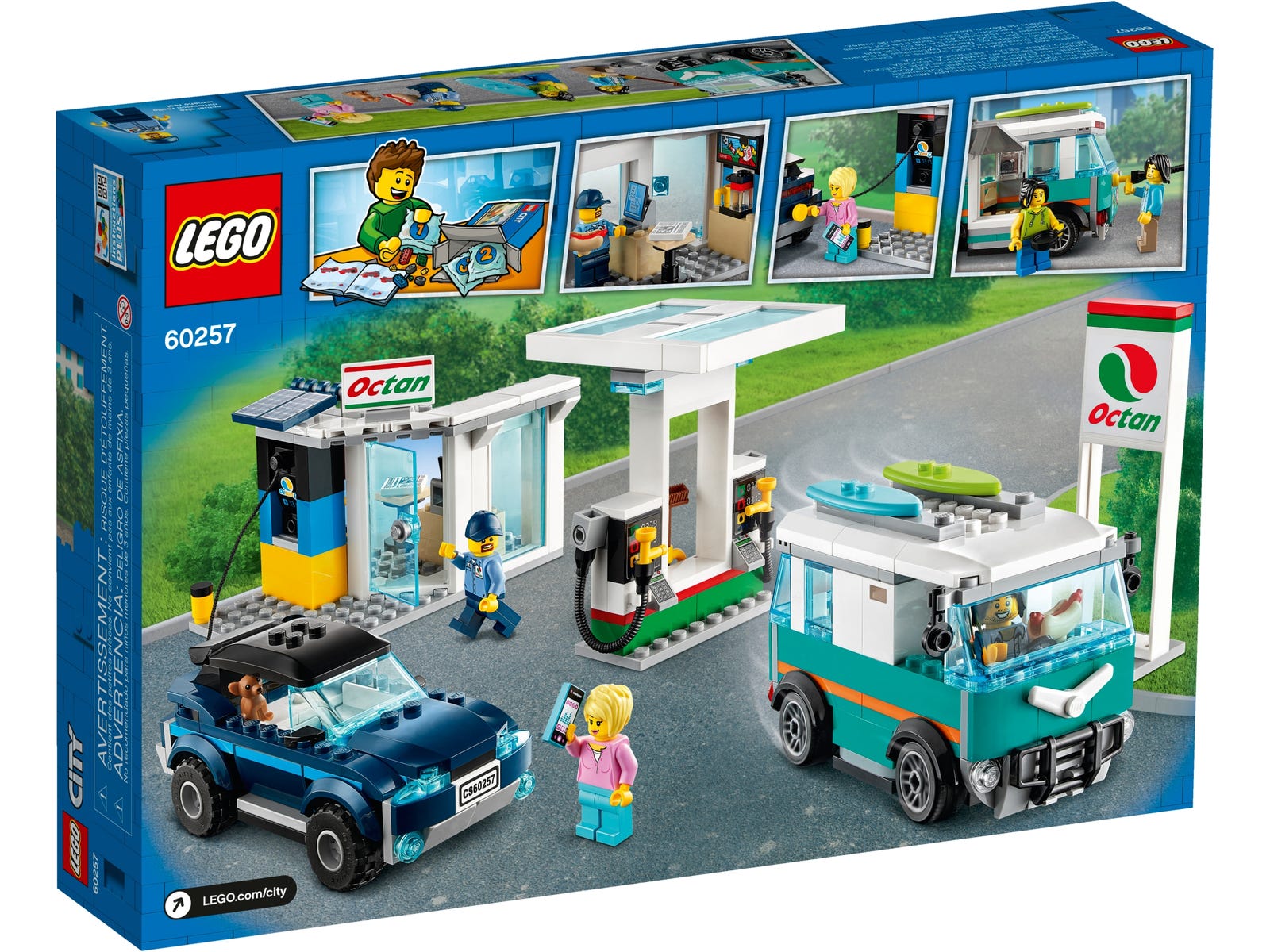 LEGO® City 60257 - Tankstelle - Box Back