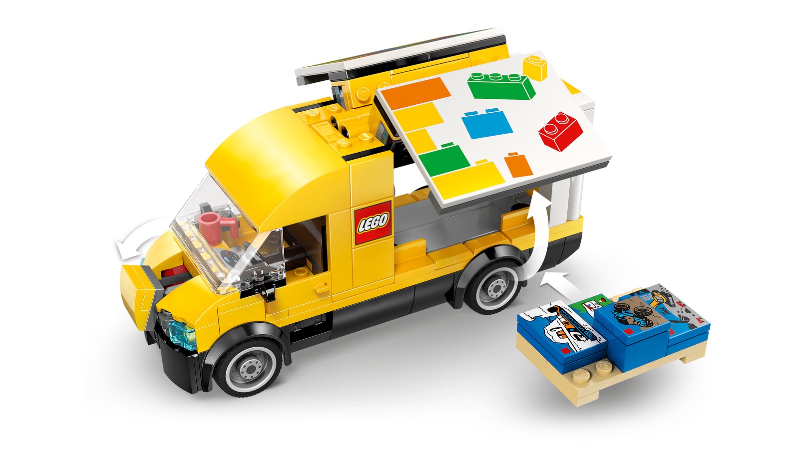 LEGO 60500 LEGO® City 60500 - Der LEGO® Lieferwagen – Detailansicht 3