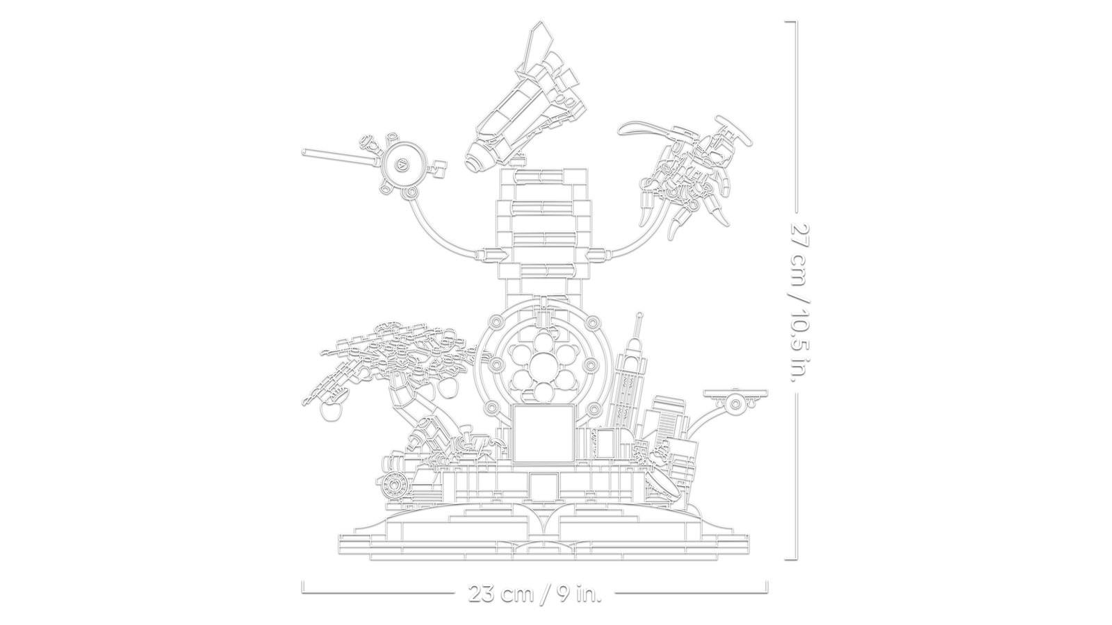 LEGO 21355 LEGO® Ideas 21355 - Die Entstehung von MINT – Detailansicht 6