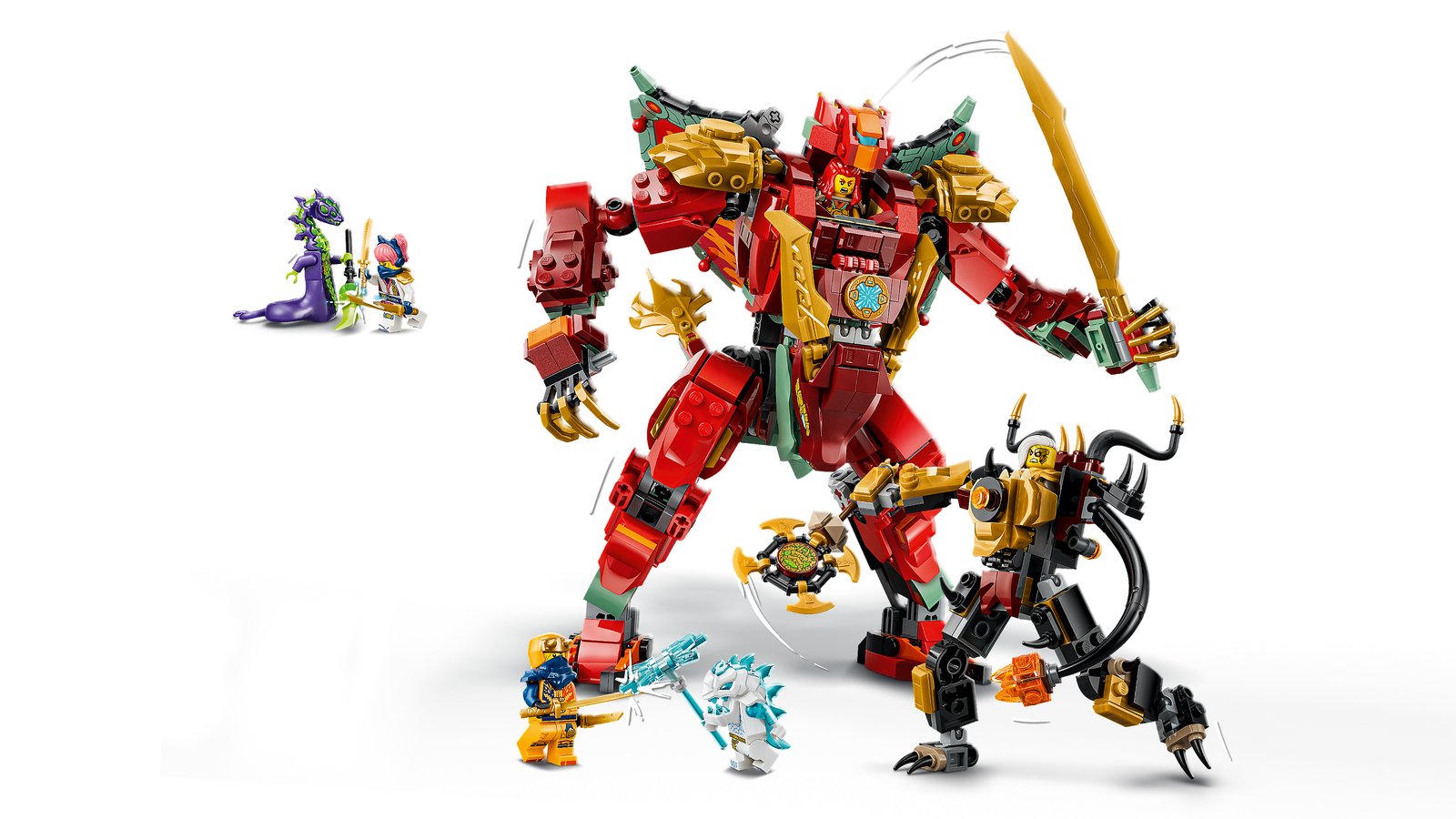 LEGO 71868 LEGO® NINJAGO® 71868 - Wyldfyres Drachenmech – Detailansicht 2