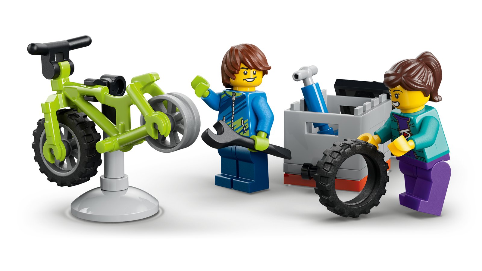 LEGO 60512 LEGO® City 60512 - Mountainbike-Abenteuervan – Detailansicht 5