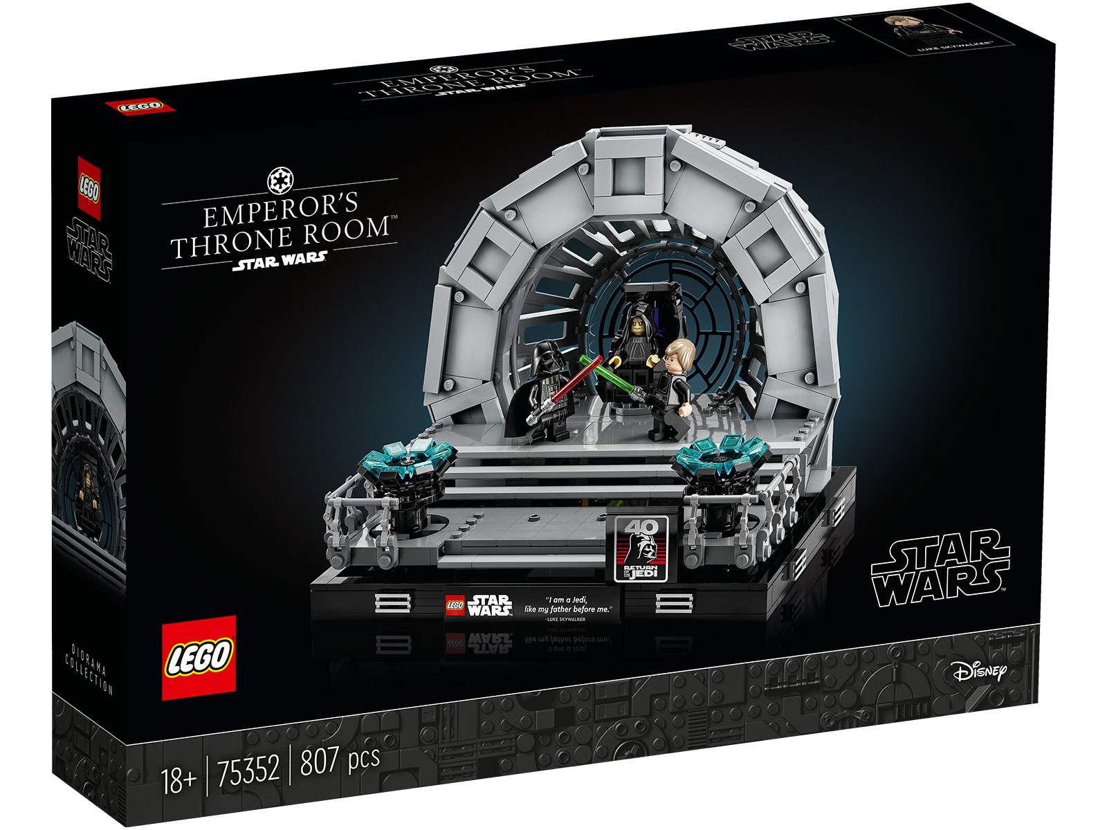LEGO® Star Wars™ 75352 - Thronsaal des Imperators™ – Diorama LEGO® Star Wars™ 75352 - Thronsaal des Imperators™ – Diorama
