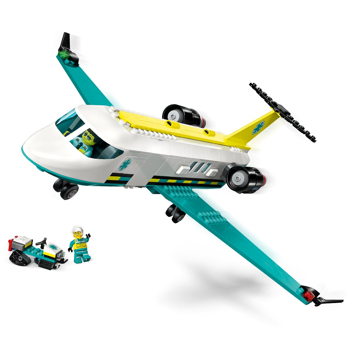 LEGO 60465 LEGO® City 60465 - Notfallrettungsflugzeug – Detailansicht 1