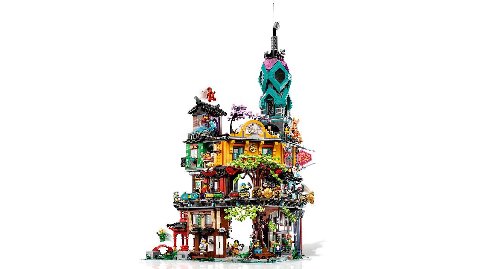 LEGO 71741 LEGO® Ninjago 71741 - Die Gärten von NINJAGO® City – Primaeres Produktbild