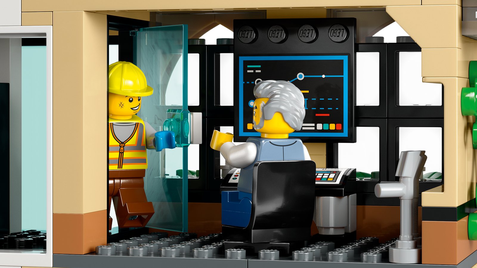 LEGO 60469 LEGO® City 60469 - Hauptbahnhof – Detailansicht 2