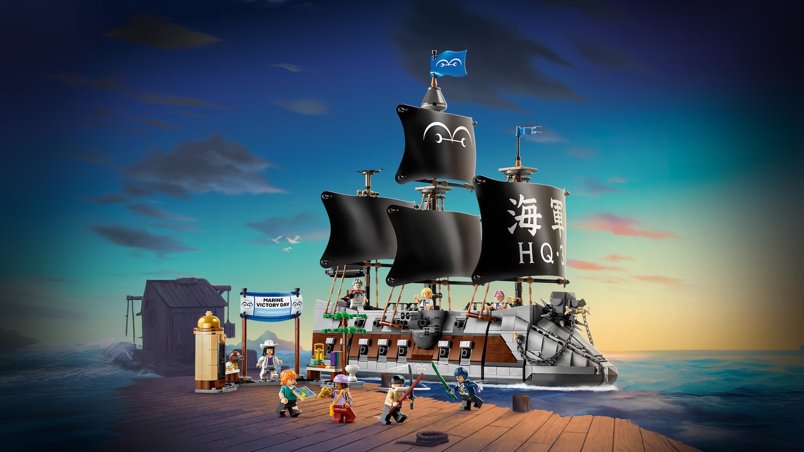 LEGO 75646 LEGO® ONE PIECE 75646 - Garps Marineschlachtschiff – Primäres Produktbild
