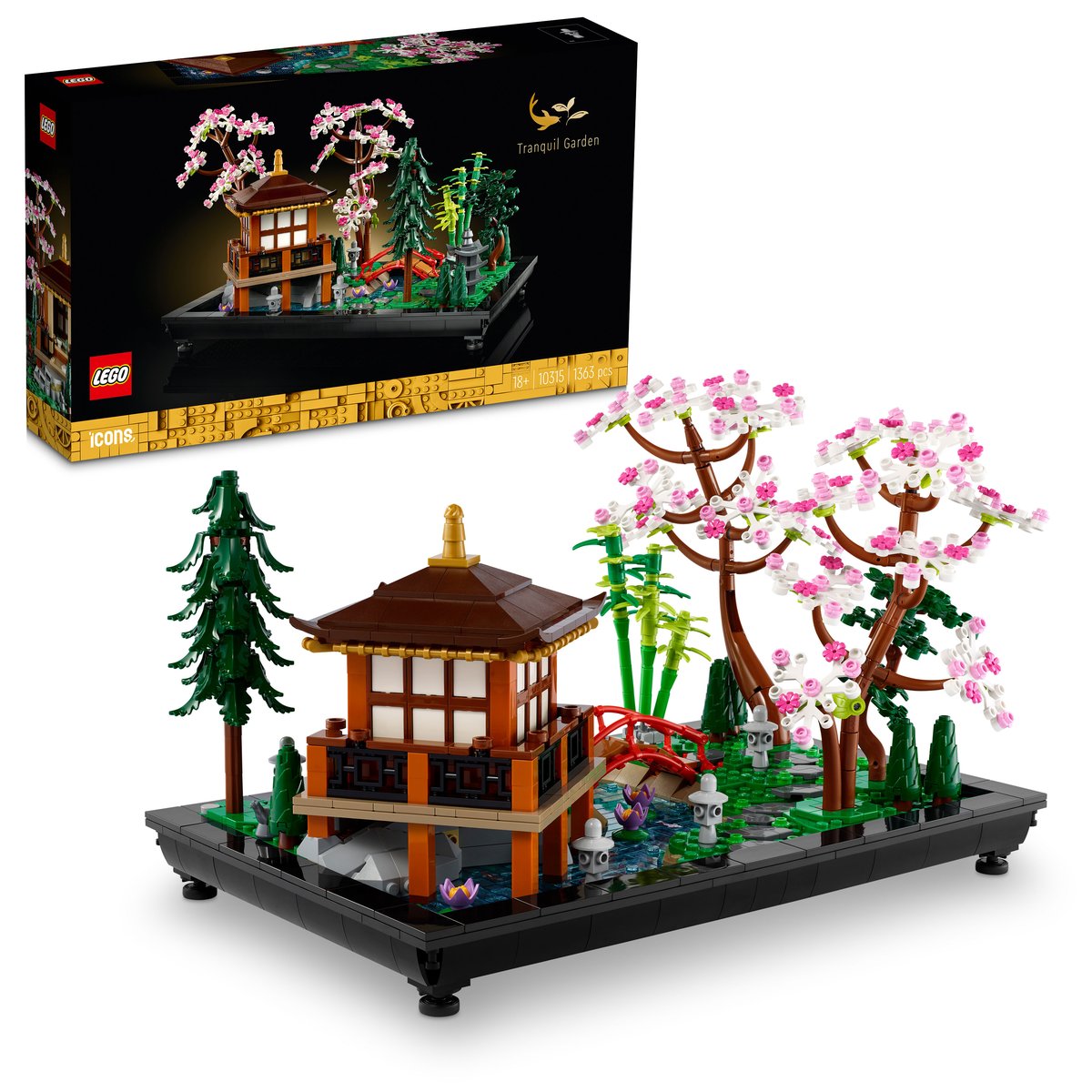 LEGO 10315 LEGO® Icons 10315 - Garten der Stille – Box & Produkt