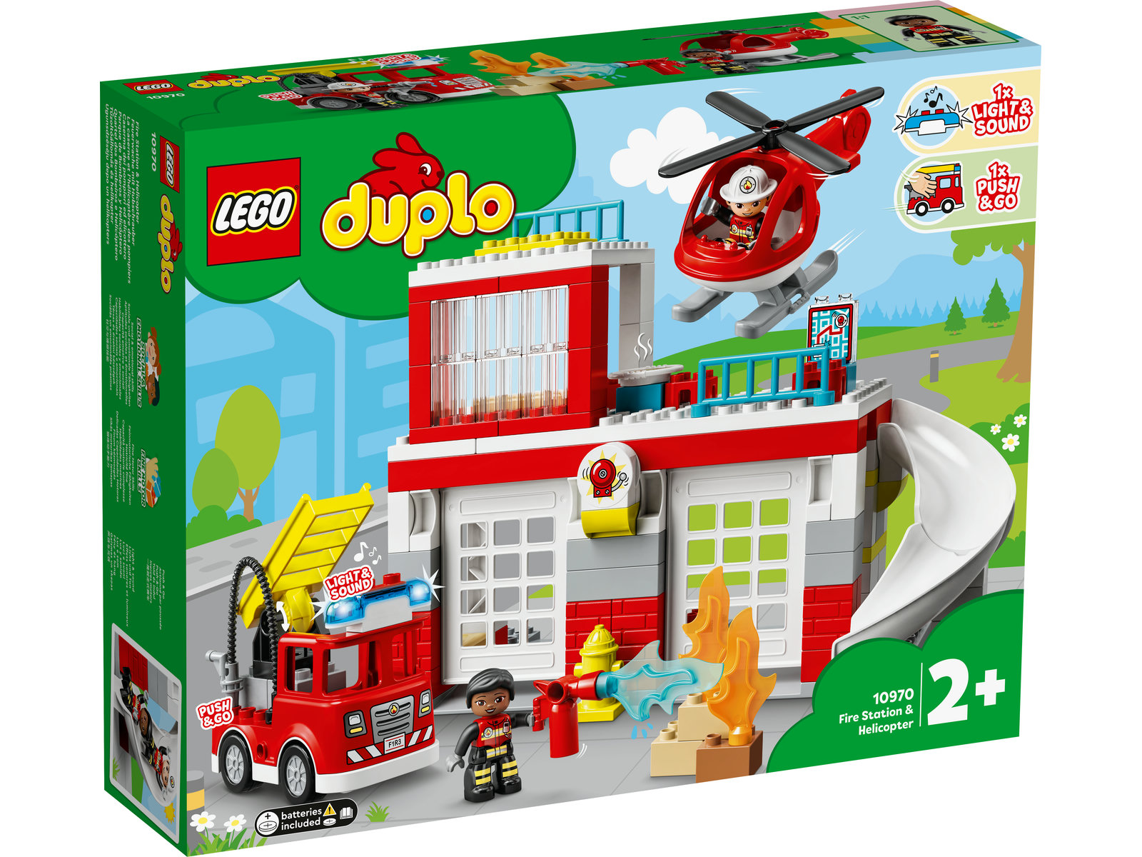 LEGO® DUPLO 10970 - Feuerwehrwache mit Hubschrauber