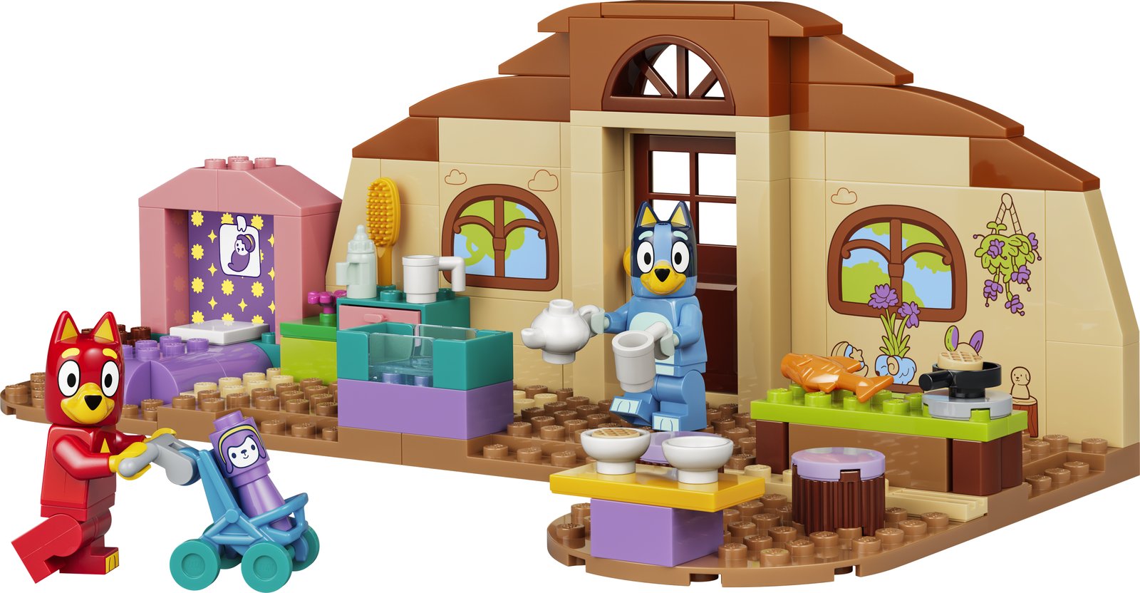 LEGO 11221 LEGO® Bluey 11221 - Schule mit Rusty und Bluey – Produktfoto