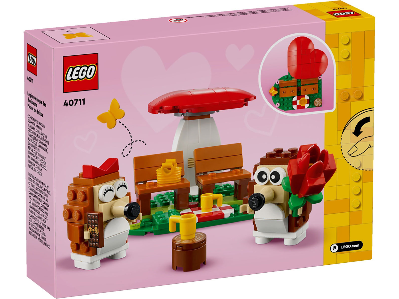LEGO® 40711 - Igel und ihr Picknick-Date