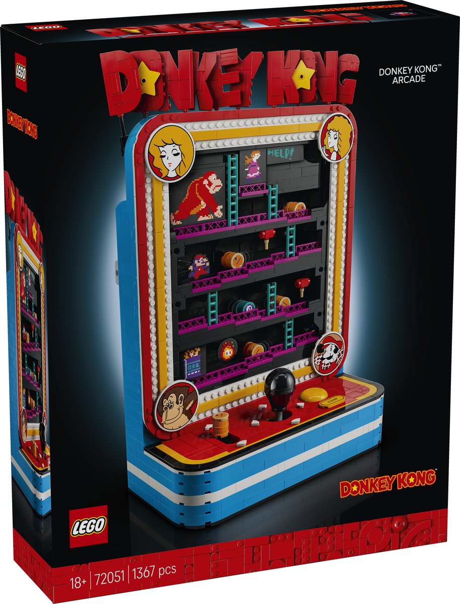 LEGO 72051 LEGO® 72051 - Donkey Kong™ Arcade – Verpackung vorne
