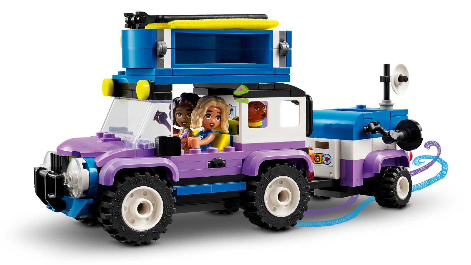LEGO 42603 LEGO® Friends 42603 - Sterngucker-Campingfahrzeug – Detailansicht 4