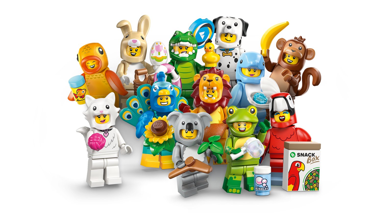 LEGO 71051 LEGO Minifigures 71051 - LEGO® Minifiguren Tiere Serie 28 – Detailansicht 1
