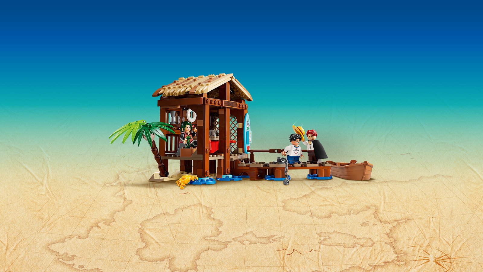 LEGO 75636 LEGO® ONE PIECE 75636 - Hütte im Windmühlendorf – Detailansicht 1