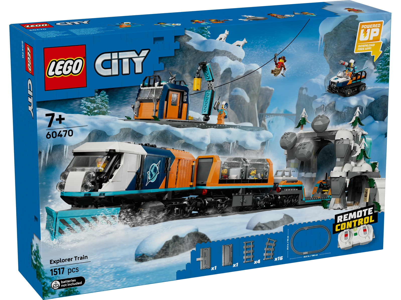 LEGO® City 60470 - Arktis-Polarexpress