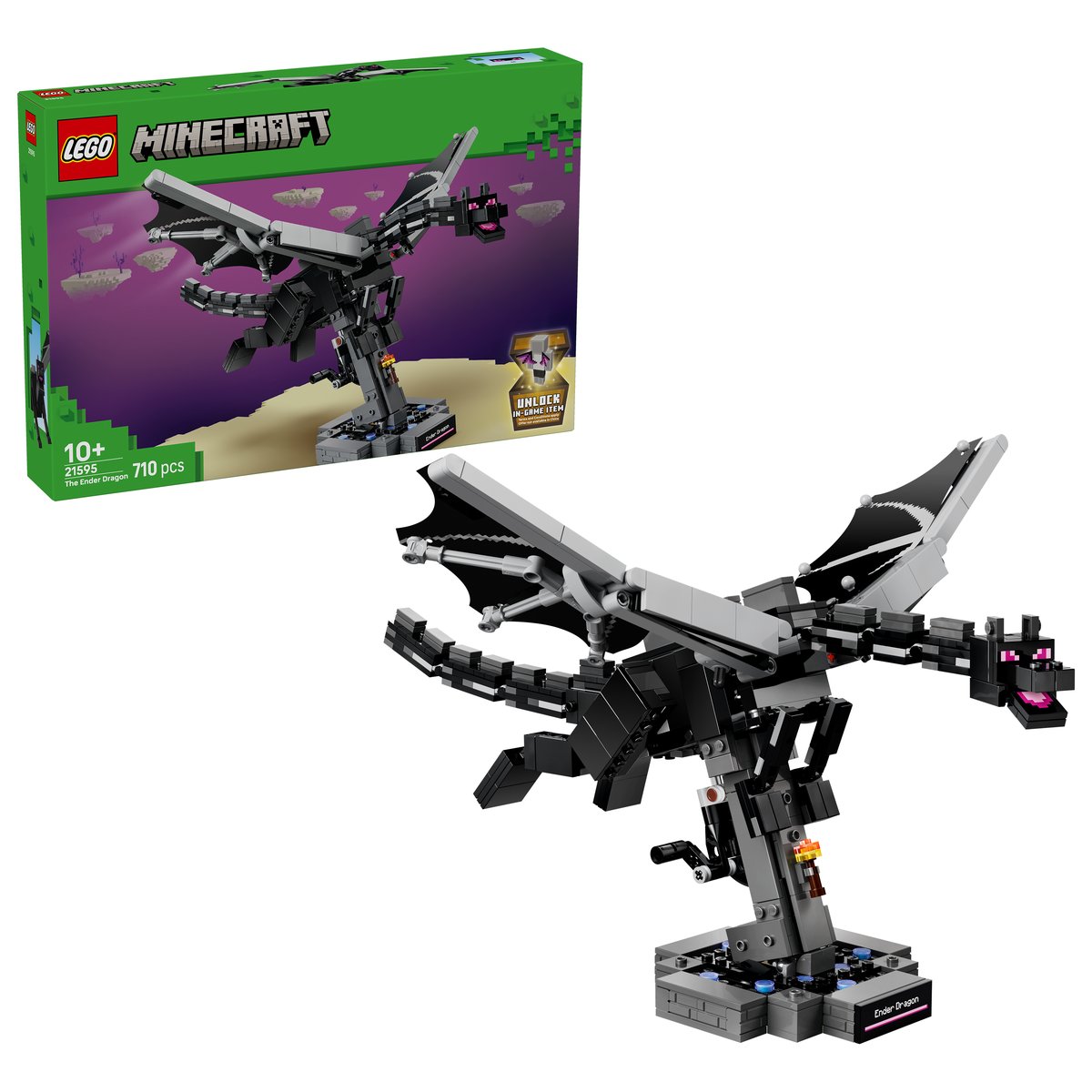 LEGO 21595 LEGO® Minecraft® 21595 - Der Enderdrache – Box & Produkt
