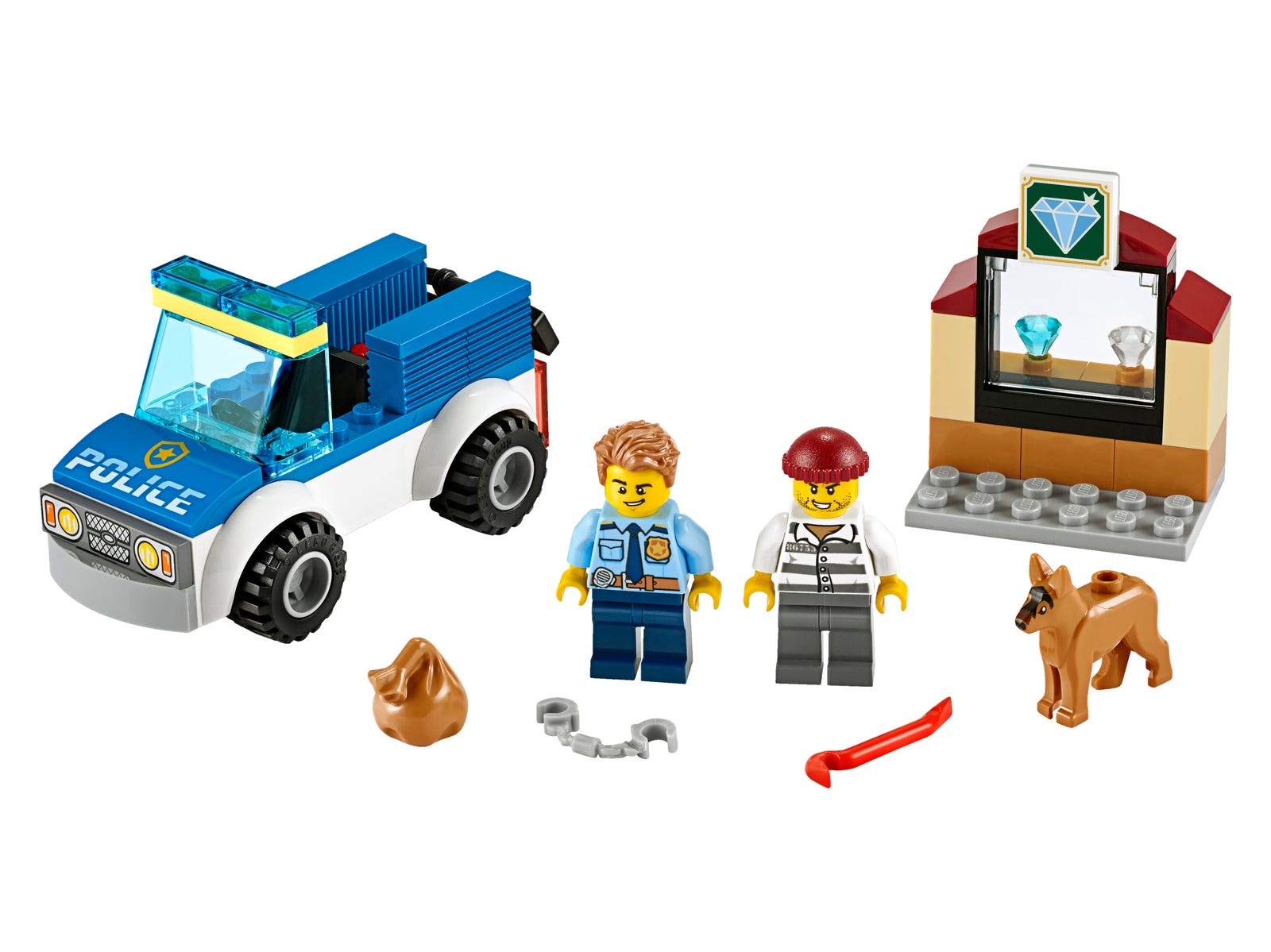 LEGO® City 60241 - Polizeihundestaffel - Set