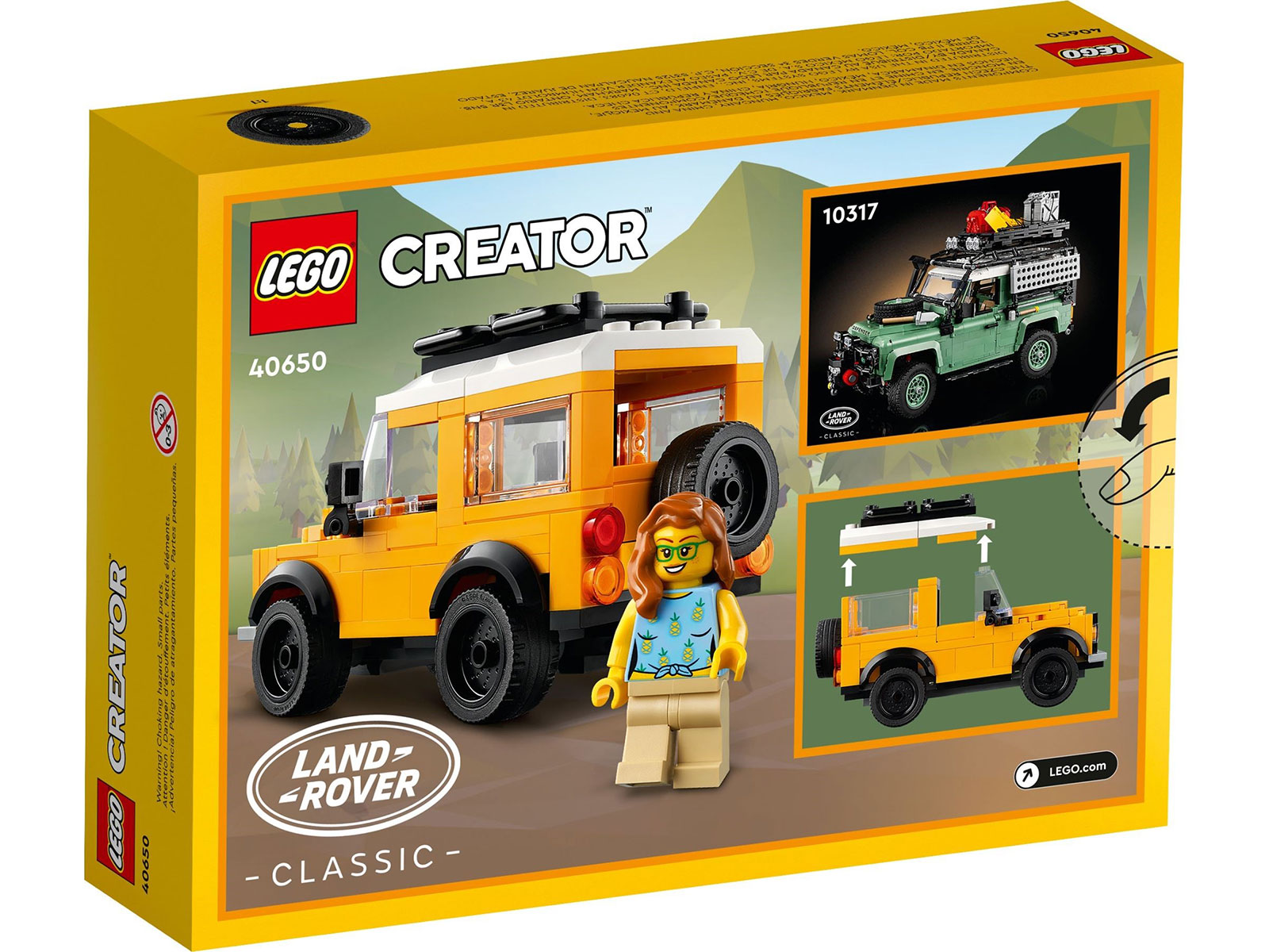 LEGO® Creator 40650 - Klassischer Land Rover Defender