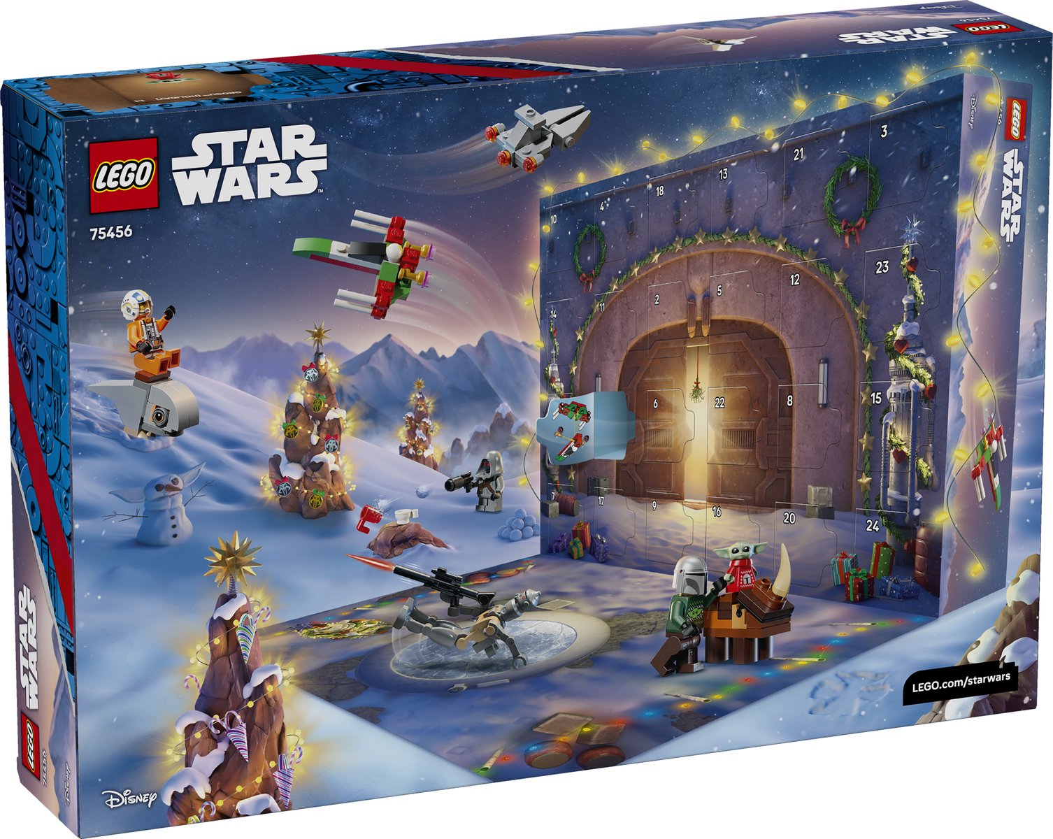 LEGO 75456 LEGO® Star Wars™ 75456 - Adventskalender 2026 – Verpackung hinten