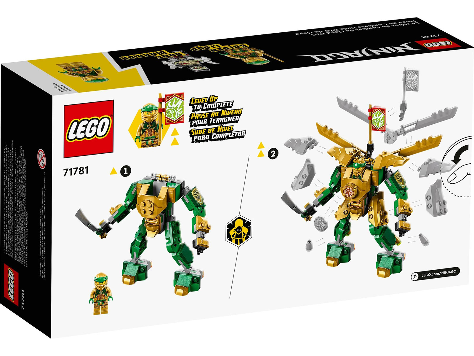 LEGO® NINJAGO® 71781 - Lloyds Mech-Duell EVO