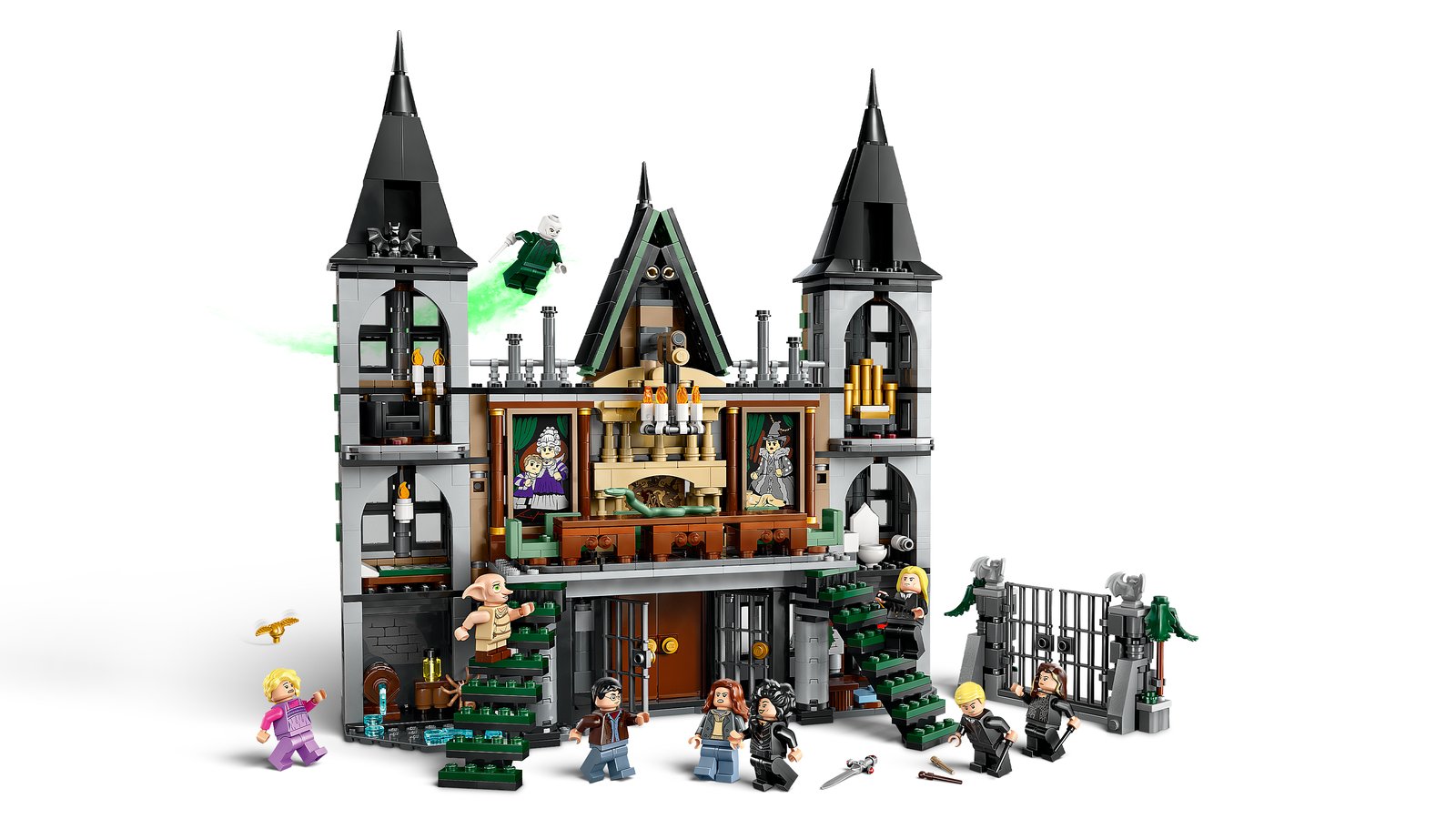 LEGO 76453 LEGO® Harry Potter™ 76453: Landsitz der Familie Malfoy – Detailansicht 2
