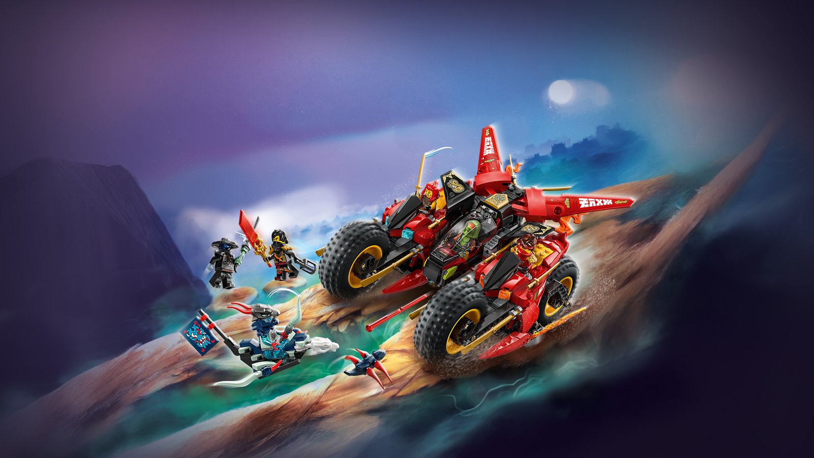 LEGO 71844 LEGO® Ninjago 71844 - Ninja-Actionflitzer – Primaeres Produktbild