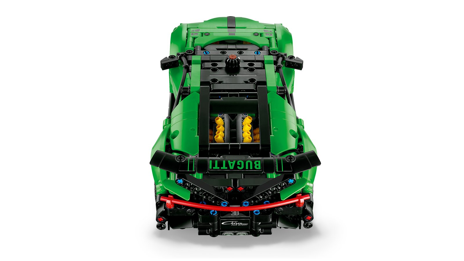 LEGO 42241 LEGO® Technic 42241 - Grüner Bugatti Chiron Pur Sport Hypersportwagen – Detailansicht 5