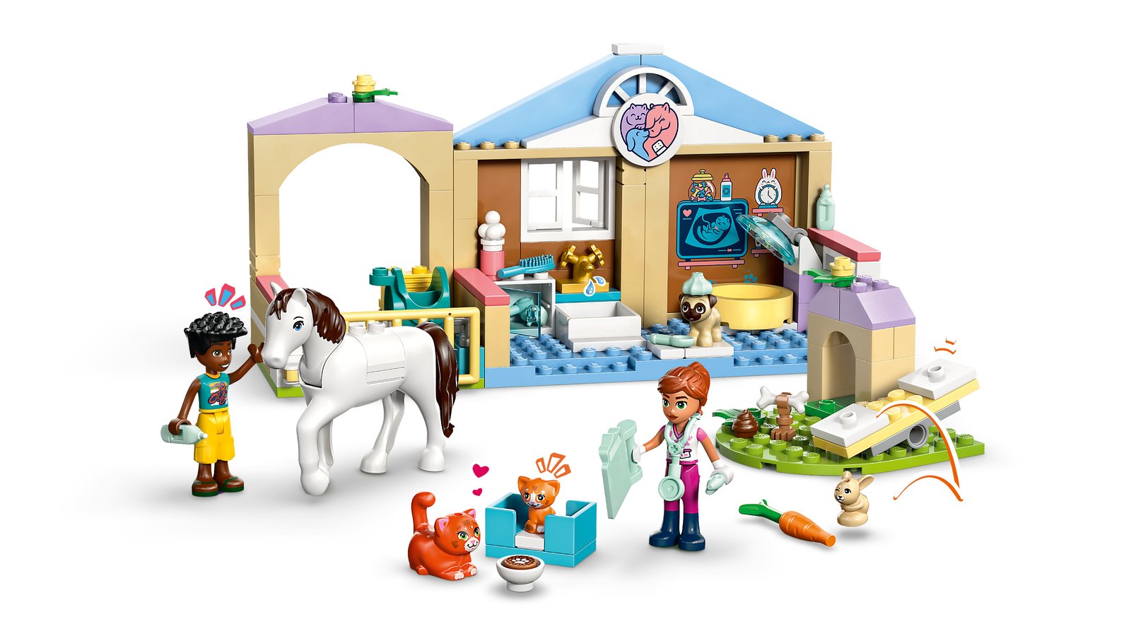 LEGO 42696 LEGO® Friends 42696 - Tierklinik – Primaeres Produktbild
