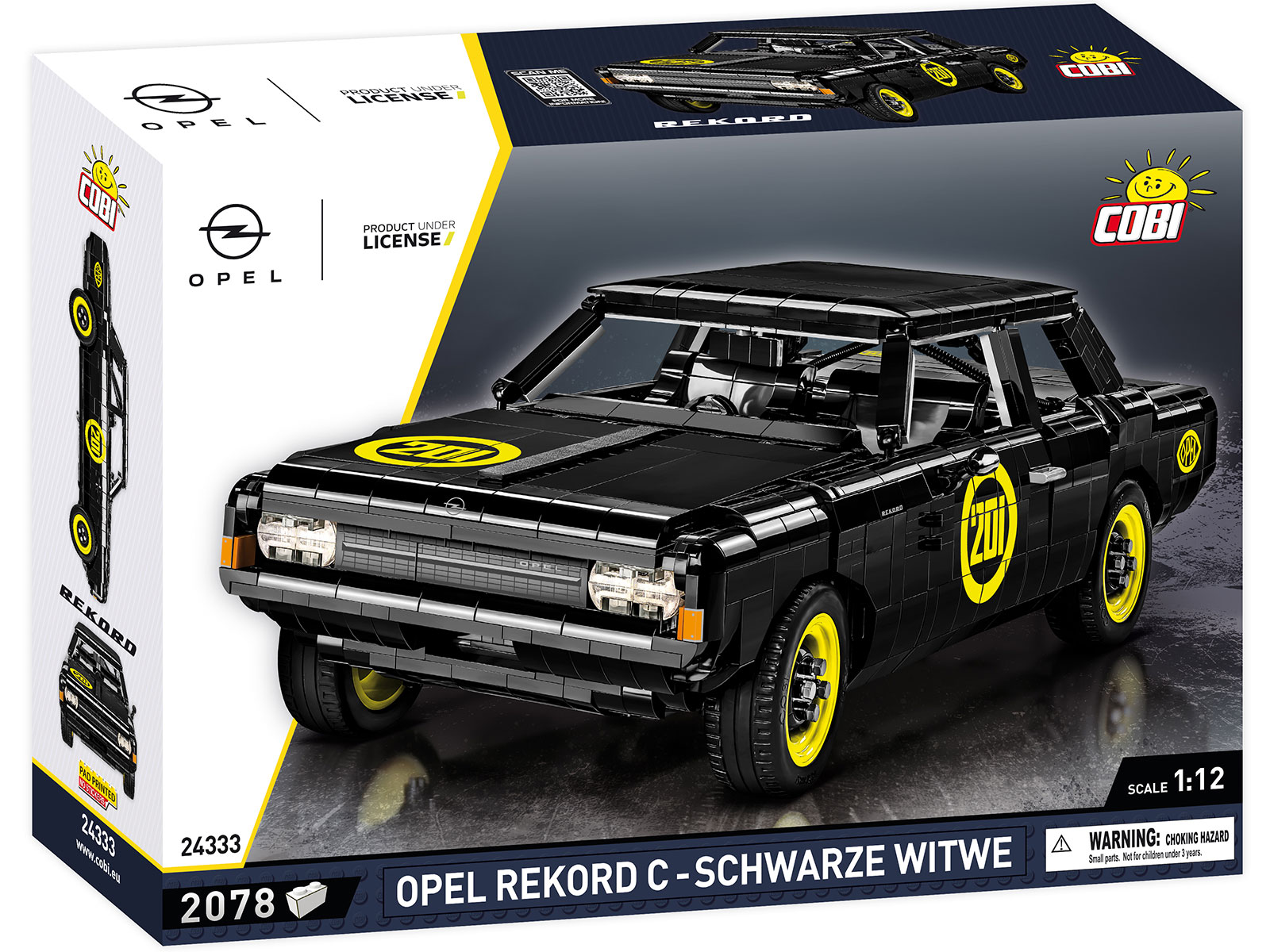 COBI 24333 - Opel Rekord C Schwarze Witwe COBI 24333 - Opel Rekord C Schwarze Witwe