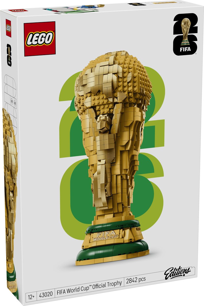 LEGO® Editions 43020 - Offizieller Pokal der FIFA Fußball-Weltmeisterschaft