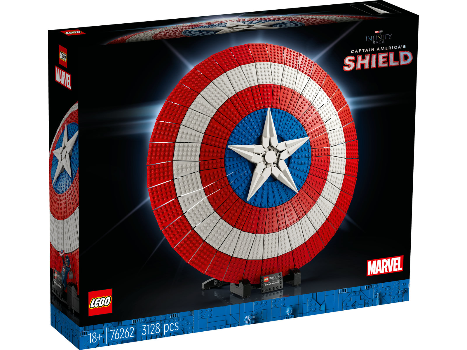 LEGO® Marvel 76262 - Captain Americas Schild