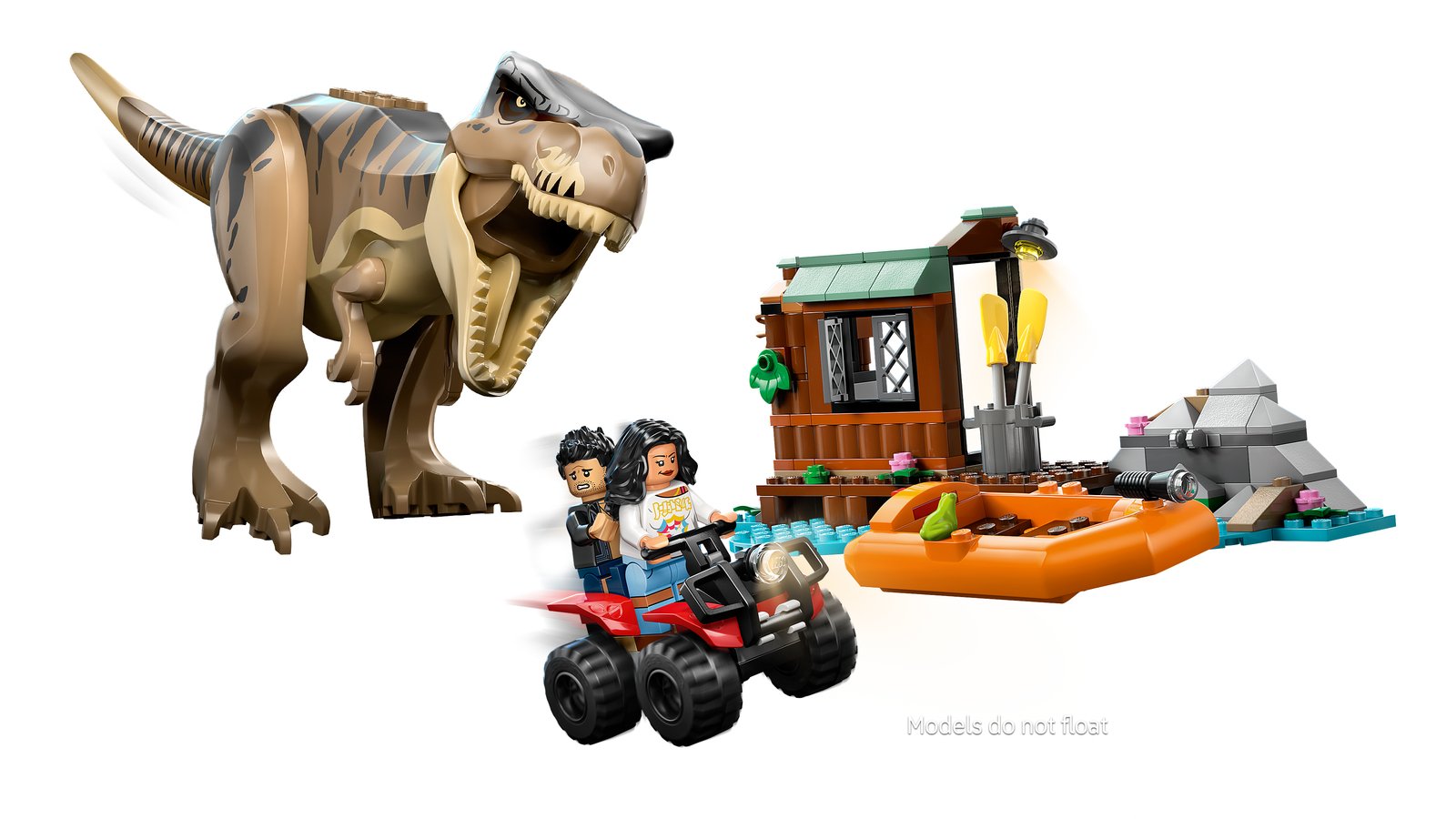 LEGO 76975 LEGO® Jurassic World 76975 - Flucht vor dem T.Rex – Detailansicht 3