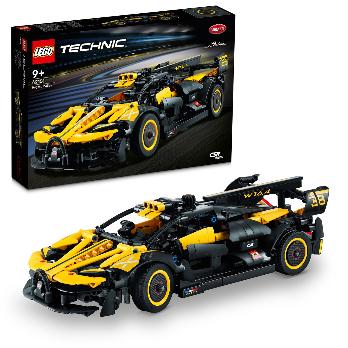 LEGO 42151 LEGO® Technic 42151 - Bugatti-Bolide – Box & Produkt